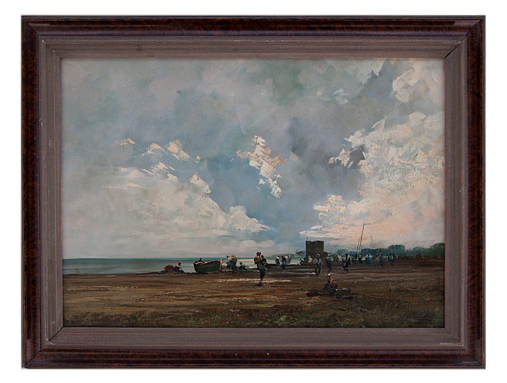 cesare gheduzzi: Spiaggia di Oneglia 